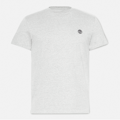 Timberland - Dunstan River Kurzarm-T-Shirt für Herren in Grau, Herren, Grau, Größe: M Timberland - Dunstan River Kurzarm-T-Shirt für Herren in Grau, Herren, Grau, Größe: M