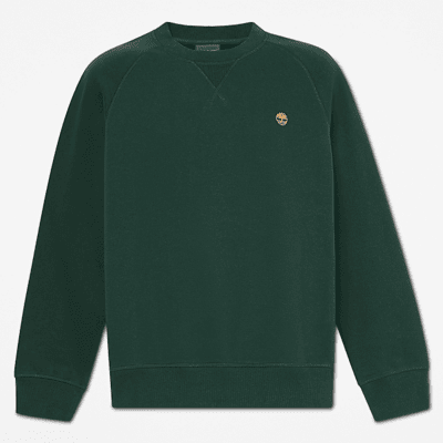 Timberland - Exeter River Sweatshirt mit Rundhalsausschnitt für Herren in Dunkelgrün, Herren, Grün, Größe: L Timberland - Exeter River Sweatshirt mit Rundhalsausschnitt für Herren in Dunkelgrün, Herren, Grün, Größe: L