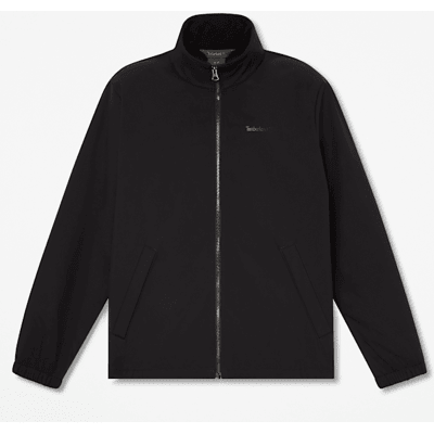 Timberland - Winddichte Softshell-Jacke mit durchgehendem Reißverschluss für Herren in Schwarz, Herren, Schwarz, Größe: S Timberland - Winddichte Softshell-Jacke mit durchgehendem Reißverschluss für Herren in Schwarz, Herren, Schwarz, Größe: S