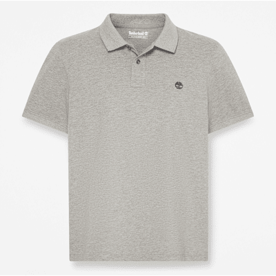 Timberland - Millers River Kurzarm-Polohemd für Herren in Grau, Herren, Grau, Größe: S Timberland - Millers River Kurzarm-Polohemd für Herren in Grau, Herren, Grau, Größe: S