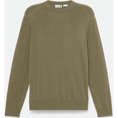 Timberland - Stückgefärbter Merrymack River Pullover für Herren in Grün, Herren, Grün, Größe: S Timberland - Stückgefärbter Merrymack River Pullover für Herren in Grün, Herren, Grün, Größe: S