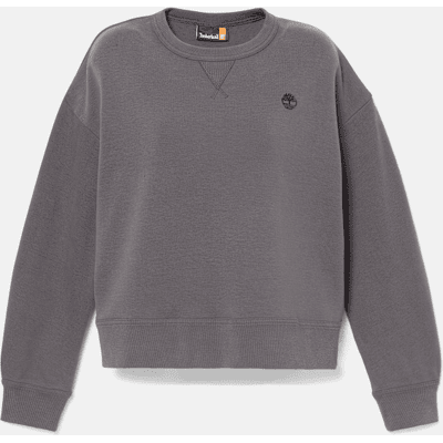 Timberland - Lush Sweatshirt mit Rundhalsausschnitt für Damen in Dunkelgrau, Damen, Grau, Größe: XS Timberland - Lush Sweatshirt mit Rundhalsausschnitt für Damen in Dunkelgrau, Damen, Grau, Größe: XS