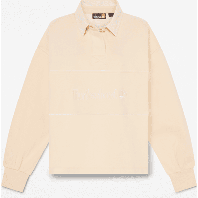 Timberland - Lush Rugby-Polohemd für Damen in Beige, Damen, Beige, Größe: XS Timberland - Lush Rugby-Polohemd für Damen in Beige, Damen, Beige, Größe: XS