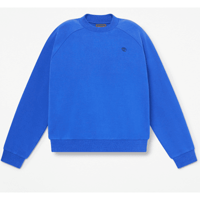 Timberland - Crafted Sweatshirt mit Rundhalsausschnitt für Damen in Blau, Damen, Blau, Größe: XS Timberland - Crafted Sweatshirt mit Rundhalsausschnitt für Damen in Blau, Damen, Blau, Größe: XS