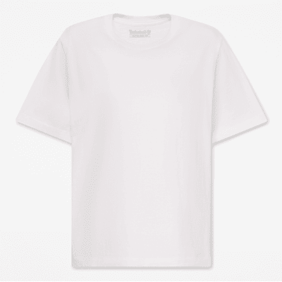 Timberland - Crafted Kurzarm-T-Shirt mit Rundhalsausschnitt für Damen in Weiß, Damen, Weiß, Größe: S Timberland - Crafted Kurzarm-T-Shirt mit Rundhalsausschnitt für Damen in Weiß, Damen, Weiß, Größe: S