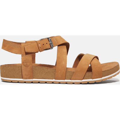 Timberland - Malibu Waves Sandale mit Fersenriemen für Damen in Braun, Damen, Braun, Größe: 38 Timberland - Malibu Waves Sandale mit Fersenriemen für Damen in Braun, Damen, Braun, Größe: 38