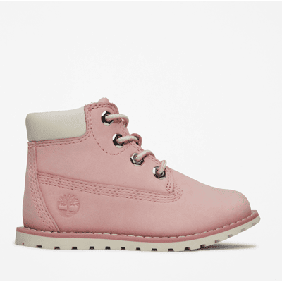 Timberland - Pokey Pine Boot mit seitlichem Reißverschluss für Kleinkinder in Pink, Pink, Größe: 21 Timberland - Pokey Pine Boot mit seitlichem Reißverschluss für Kleinkinder in Pink, Pink, Größe: 21