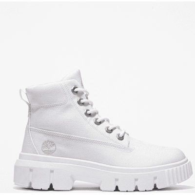 Timberland - Halbhoher Greyfield Stiefel für Damen in Weiß, Damen, Weiß, Größe: 37.5 Timberland - Halbhoher Greyfield Stiefel für Damen in Weiß, Damen, Weiß, Größe: 37.5
