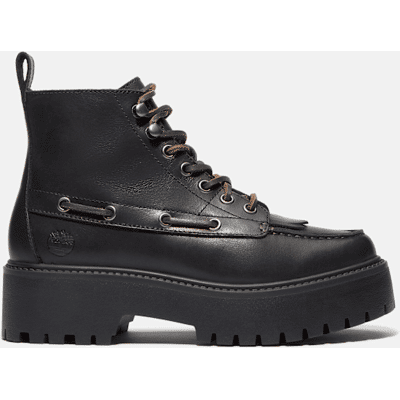 Timberland - Stone Street Kiltie Boot mit Plateausohle für Damen in Schwarz, Damen, Schwarz, Größe: 37.5 Timberland - Stone Street Kiltie Boot mit Plateausohle für Damen in Schwarz, Damen, Schwarz, Größe: 37.5