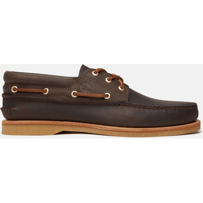 Timberland - Crafted Bootsschuhe für Herren in Dunkelbraun, Herren, Braun, Größe: 39 Timberland - Crafted Bootsschuhe für Herren in Dunkelbraun, Herren, Braun, Größe: 39