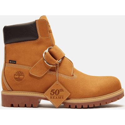 - Timberland x BEAMS Buckle Boot mit GORE-TEX-Membran für Herren in Gelb/Braun, Herren, Braun, Größe: 37.5 - Timberland x BEAMS Buckle Boot mit GORE-TEX-Membran für Herren in Gelb/Braun, Herren, Braun, Größe: 37.5