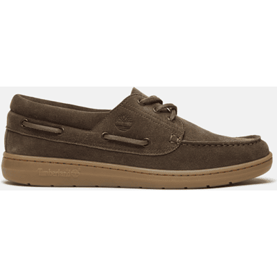 - Timberland Portofino Pier Bootsschuh für Herren in Dunkelbraun/Beige, Herren, Braun, Größe: 41 - Timberland Portofino Pier Bootsschuh für Herren in Dunkelbraun/Beige, Herren, Braun, Größe: 41