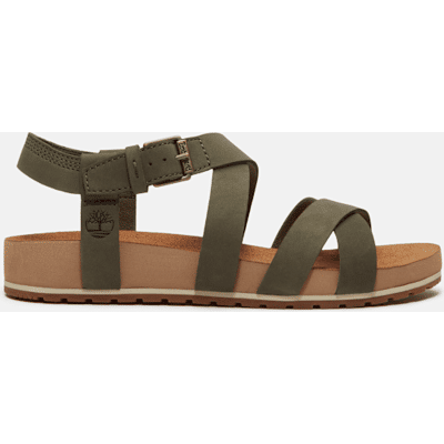 Timberland - Malibu Waves Sandale mit Fersenriemen für Damen in Dunkelgrün, Damen, Grün, Größe: 38.5 Timberland - Malibu Waves Sandale mit Fersenriemen für Damen in Dunkelgrün, Damen, Grün, Größe: 38.5