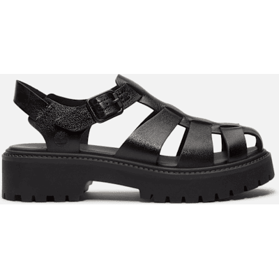Timberland - Stone Street Fisherman-Sandale mit Plateausohle für Damen in Schwarz, Damen, Schwarz, Größe: 38.5 Timberland - Stone Street Fisherman-Sandale mit Plateausohle für Damen in Schwarz, Damen, Schwarz, Größe: 38.5