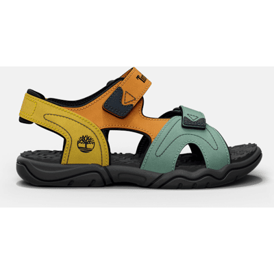 Timberland - Adventure Seeker Sandale mit Fersenriemen für Kleinkinder in Orange, Mehrfarbig, Größe: 23 Timberland - Adventure Seeker Sandale mit Fersenriemen für Kleinkinder in Orange, Mehrfarbig, Größe: 23