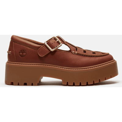 Timberland - Stone Street Schnallenschuh mit Plateausohle für Damen in Braun, Damen, Braun, Größe: 38 Timberland - Stone Street Schnallenschuh mit Plateausohle für Damen in Braun, Damen, Braun, Größe: 38