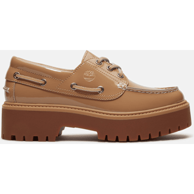 Timberland - Stone Street Bootsschuh mit Plateausohle für Damen in Beige, Damen, Beige, Größe: 36 Timberland - Stone Street Bootsschuh mit Plateausohle für Damen in Beige, Damen, Beige, Größe: 36