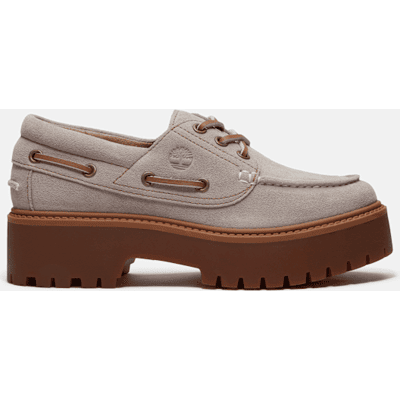 Timberland - Stone Street Bootsschuh mit Plateausohle für Damen in Hellviolett, Damen, Violett, Größe: 38.5 Timberland - Stone Street Bootsschuh mit Plateausohle für Damen in Hellviolett, Damen, Violett, Größe: 38.5
