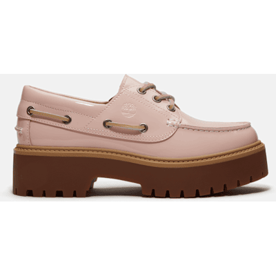 Timberland - Stone Street Bootsschuh mit Plateausohle für Damen in Hellpink, Damen, Pink, Größe: 38.5 Timberland - Stone Street Bootsschuh mit Plateausohle für Damen in Hellpink, Damen, Pink, Größe: 38.5