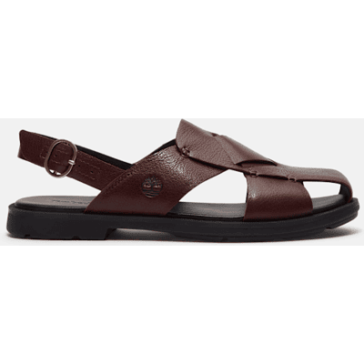 Timberland - Calista Bay Sandale mit Fersenriemen für Damen in Burgunderrot, Damen, Burgunderrot, Größe: 36 Timberland - Calista Bay Sandale mit Fersenriemen für Damen in Burgunderrot, Damen, Burgunderrot, Größe: 36