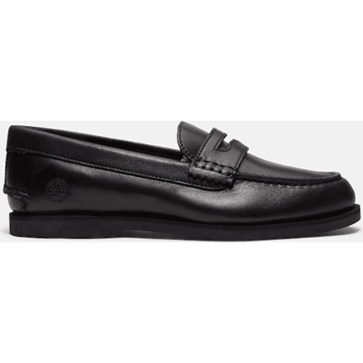 Timberland - Klassischer Slip-on-Bootsschuh für Damen in Schwarz, Damen, Schwarz, Größe: 37.5 Timberland - Klassischer Slip-on-Bootsschuh für Damen in Schwarz, Damen, Schwarz, Größe: 37.5