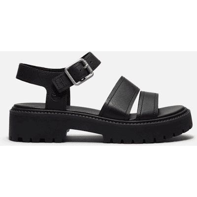 Timberland - Stone Street Plateau-Sandale mit Fersenriemen für Damen in Schwarz, Damen, Schwarz, Größe: 37 Timberland - Stone Street Plateau-Sandale mit Fersenriemen für Damen in Schwarz, Damen, Schwarz, Größe: 37