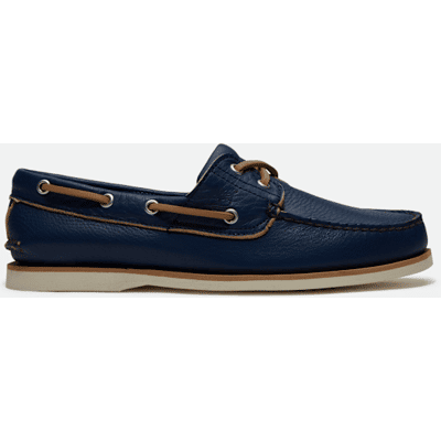 Timberland - Klassischer Lake House 2-Ösen-Bootsschuh für Herren in Dunkelblau, Herren, Blau, Größe: 43 Timberland - Klassischer Lake House 2-Ösen-Bootsschuh für Herren in Dunkelblau, Herren, Blau, Größe: 43