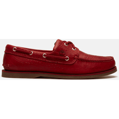 Timberland - Classic 2-Eye Bootsschuh für Herren in Rot, Herren, Rot, Größe: 41 Timberland - Classic 2-Eye Bootsschuh für Herren in Rot, Herren, Rot, Größe: 41