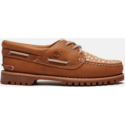 - Timberland Authentic 3-Ösen Bootsschuh für Damen in Braun/Beige, Damen, Braun, Größe: 42 - Timberland Authentic 3-Ösen Bootsschuh für Damen in Braun/Beige, Damen, Braun, Größe: 42