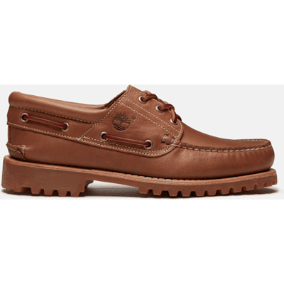 - Handgenähter Timberland Authentic 3-Ösen-Bootsschuh für Herren in Braun, Herren, Braun, Größe: 41.5 - Handgenähter Timberland Authentic 3-Ösen-Bootsschuh für Herren in Braun, Herren, Braun, Größe: 41.5