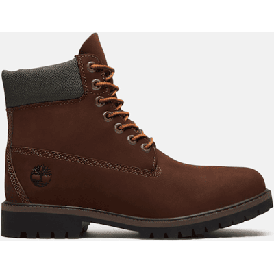 - Wasserdichter Timberland Heritage 6-Inch Boot für Herren in Dunkelbraun/Gelb, Herren, Braun, Größe: 43.5 - Wasserdichter Timberland Heritage 6-Inch Boot für Herren in Dunkelbraun/Gelb, Herren, Braun, Größe: 43.5