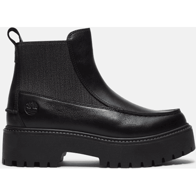 Timberland - Stone Street Chelsea Boot mit Plateausohle für Damen in Schwarz, Damen, Schwarz, Größe: 37.5 Timberland - Stone Street Chelsea Boot mit Plateausohle für Damen in Schwarz, Damen, Schwarz, Größe: 37.5