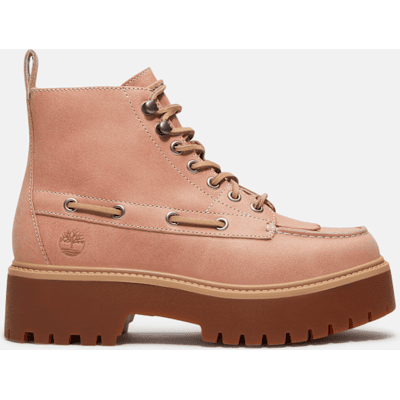 Timberland - Stone Street Kiltie Boot mit Plateausohle für Damen in Hellpink, Damen, Pink, Größe: 37.5 Timberland - Stone Street Kiltie Boot mit Plateausohle für Damen in Hellpink, Damen, Pink, Größe: 37.5