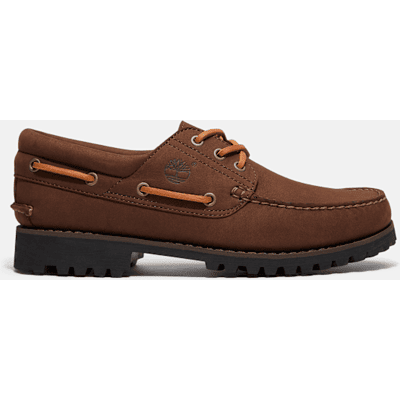 - Handgenähter Timberland Authentic 3-Ösen-Bootsschuh für Herren in Dunkelbraun, Herren, Braun, Größe: 45 - Handgenähter Timberland Authentic 3-Ösen-Bootsschuh für Herren in Dunkelbraun, Herren, Braun, Größe: 45