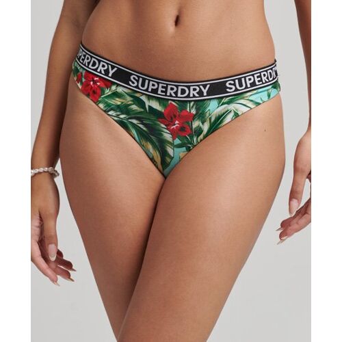 Superdry Women’s Vintage Logo BikinihÃ¶schen GrÃ¼n – GrÃ¶ÃŸe: 38