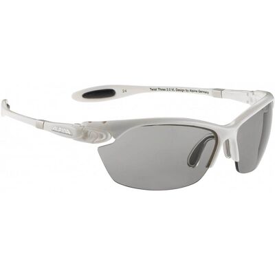 Alpina Twist Three 2.0 Varioflex Sportbrille (110 white, Scheibe: Varioflex black) Alpina Twist Three 2.0 Varioflex Sportbrille (110 white, Scheibe: Varioflex black)