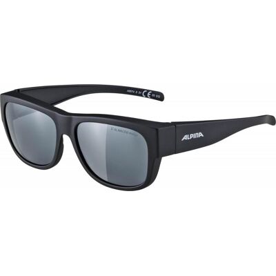 Alpina Overview II Polarized Sonnenbrille (531 black matt, Scheibe: Polarized, black mirror (S3)) Alpina Overview II Polarized Sonnenbrille (531 black matt, Scheibe: Polarized, black mirror (S3))