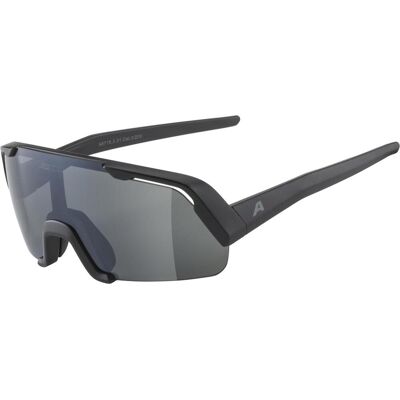 Alpina Rocket Youth Sportbrille (331 black matt, Ceramic, Scheibe: black mirror (S3)) Alpina Rocket Youth Sportbrille (331 black matt, Ceramic, Scheibe: black mirror (S3))