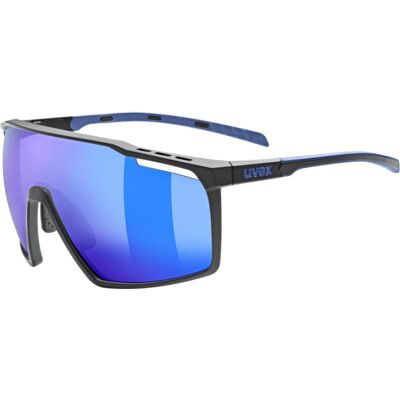 uvex MTN Perform Sportbrille (2416 black/blue matt, supravision mirror blue (S2)) uvex MTN Perform Sportbrille (2416 black/blue matt, supravision mirror blue (S2))