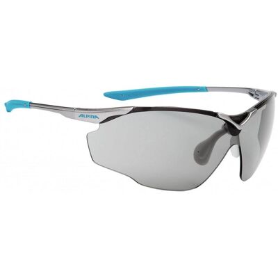 Alpina Splinter Shield VL Sportbrille (127 titan/cyan, Scheibe: Varioflex black (S2-3)) Alpina Splinter Shield VL Sportbrille (127 titan/cyan, Scheibe: Varioflex black (S2-3))