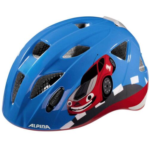 Alpina Ximo Flash Kinderfahrradhelm (47-51 cm, 80 red car)