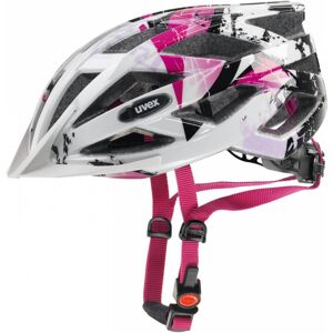 uvex Air Wing Fahrradhelm (52-57 cm, 01 white/pink) uvex Air Wing Fahrradhelm (52-57 cm, 01 white/pink)