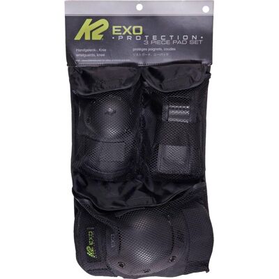 K2 - EXO ADULT PAD SET - Schwarz - S - Pad set K2 - EXO ADULT PAD SET - Schwarz - S - Pad set