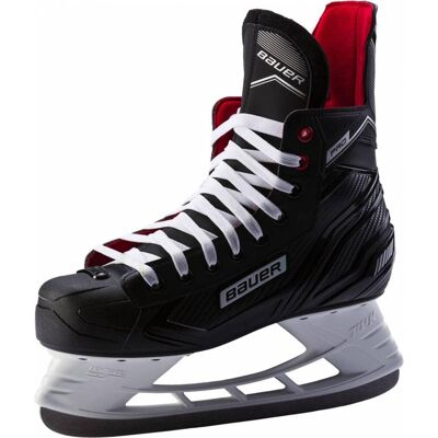 BAUER Pro Skate Jr. - Schwarz/Weiß/Rot - Eishockeyschuhe BAUER Pro Skate Jr. - Schwarz/Weiß/Rot - Eishockeyschuhe