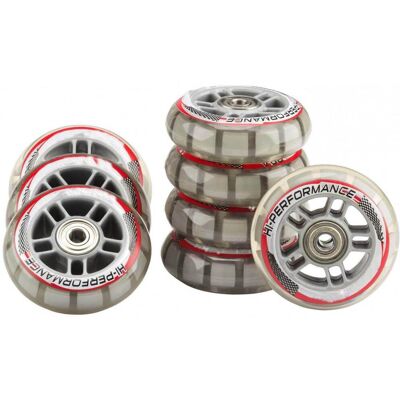 Firefly Inlineskates Rollen-Kugellagerset (64 mm, 893 transparent) Firefly Inlineskates Rollen-Kugellagerset (64 mm, 893 transparent)