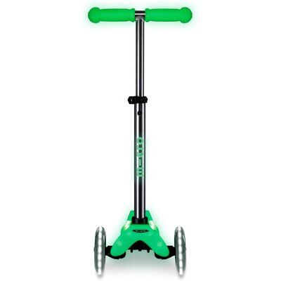Mini Micro Deluxe Glow LED Icy Lime Scooter Mini Micro Deluxe Glow LED Icy Lime Scooter