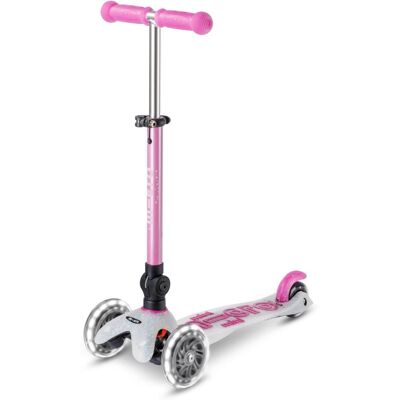 Micro - Mini Micro Orion Foldable LED - Pink - LED - Scooter Micro - Mini Micro Orion Foldable LED - Pink - LED - Scooter