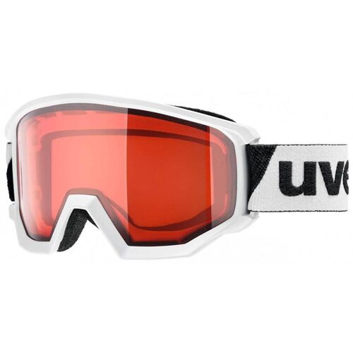 uvex Athletic LGL Brillenträger Skibrille (2130 white, lasergold lite/rose (S2))