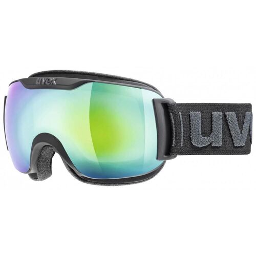 uvex Skibrille Downhill 2000 small Full Mirror (2026 black mat, mirror green/clear)
