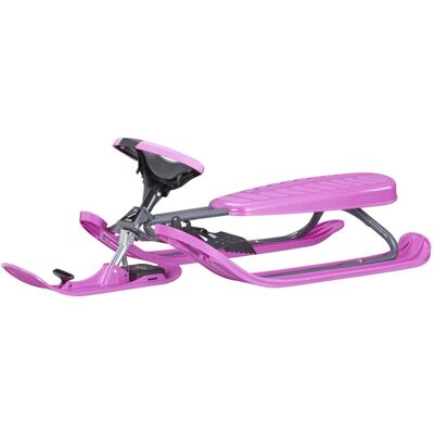 Stiga Lenkschlitten Snow Racer Curve (graphite pink) Stiga Lenkschlitten Snow Racer Curve (graphite pink)